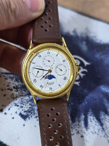 Vintage accurist moonphase - vintage,