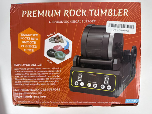 Koolstone premium rock tumbler - premium,