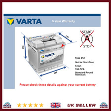 Car Battery C30 Varta 012 530A
