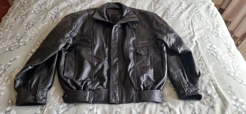 Leather jacket - leather, jacket.