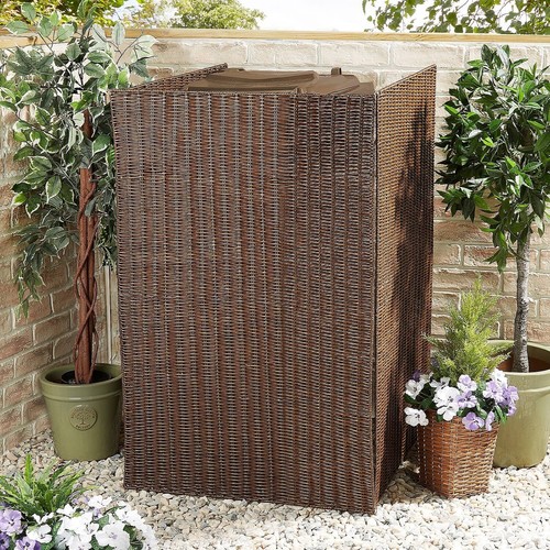 Willow effect wheelie bin - effect,