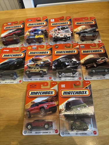 Matchbox long card ten - long, car