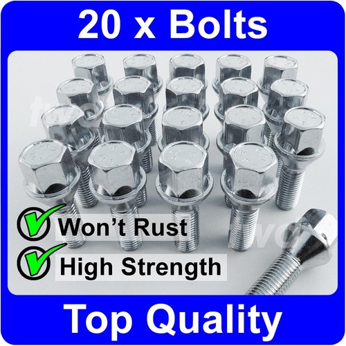 20x alloy wheel - 20x, bolts