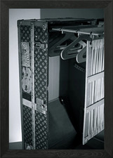 Vintage Louis Vuitton Trunk Wardrob Framed Wall Art Poster Canvas Print Picture