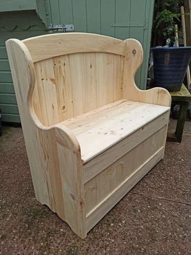 Monks bench settle pew storage - pew,