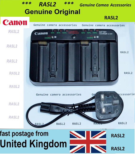 Genuine canon charger - genuine, lc-e4