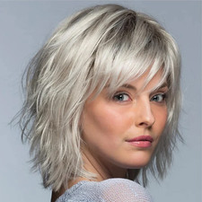Women Short Bob Hair Synthetic