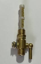 BRASS Fuel Tap On/Off 1/4  BSP