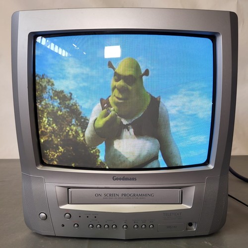 Goodmans crt vhs vcr - tv,