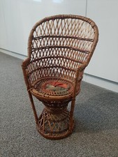 Vintage 13" Small Wicker