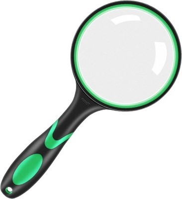 10x magnifying glass large - 10x,