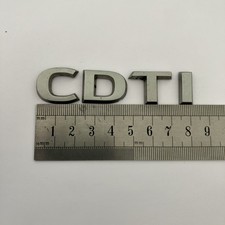 Vauxhall Opel Cdti Badge Matt