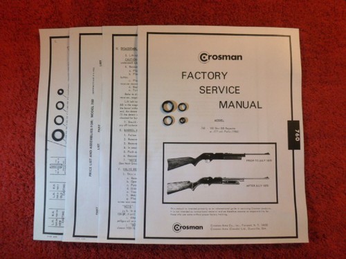 Crosman 760 rifle 1966 - 760, to