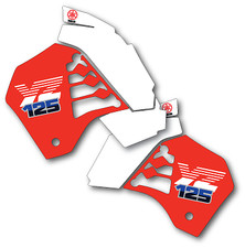 YZ125 1986 Rad & Tank Decals Graphics Stickers YZ 125