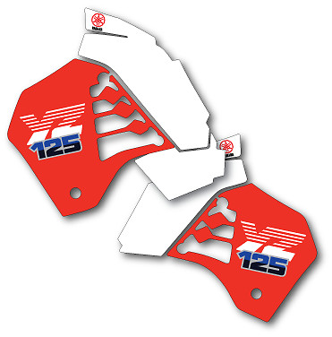 Yz125 1986 rad - tank, decals
