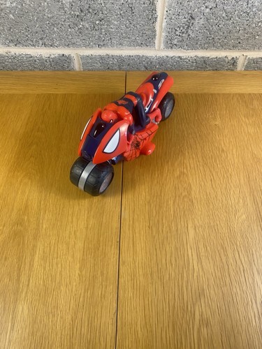 Spider man motorbike toy - motorbike, •