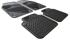 Rubber and Carpet Car Floor Foot Well Mats For VAUXHALL ASTRA Mk VI (J) 2009>
