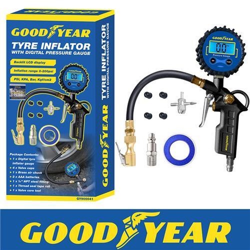 Goodyear tyre inflator - inflator, air