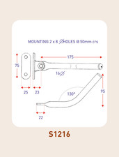 Bus Coach Mirror Arm Length