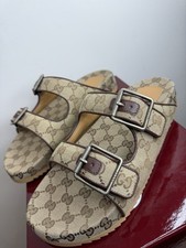 Gucci Mens Brown Canvas