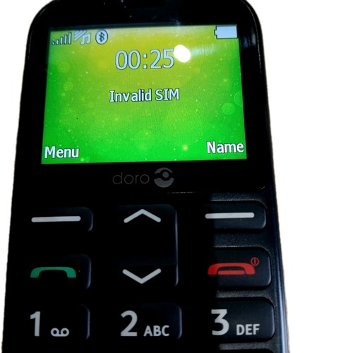 Doro 1360 black mobile phone - 1360,