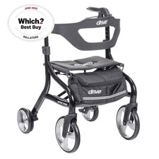 NEW 2025 Nitro Sprint Rollator - Lightweight and Folding wheeled walking frame