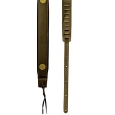 Antoria Padded Leather Guitar Strap Adjustable Electric Bass Acoustic ANT2BR_