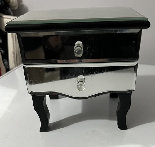 Mirrored glass jewellery - glass,