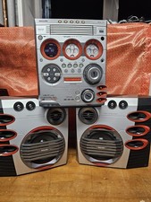 Philips FWM589 /22, Radio, MP3, Game Aux, CD, Subwoofer Stereo + Speakers Work's
