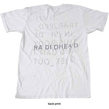 Radiohead T Shirt Trapped Band