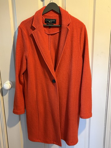 Paul costelloe wool mix - costelloe, orange