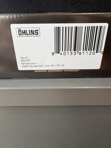 Genuine ohlins steering - genuine, damper