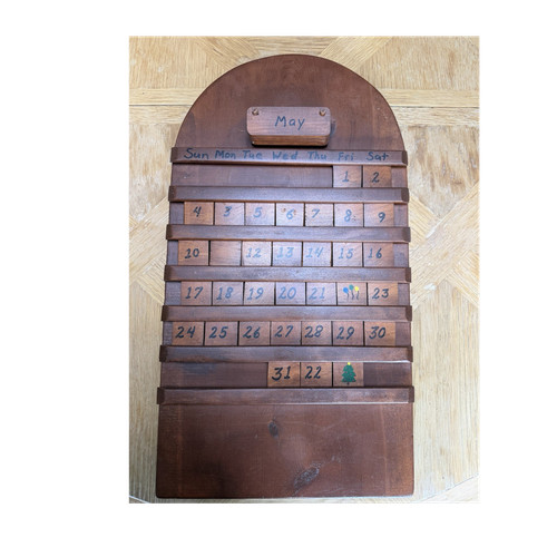 Vintage handmade wooden - handmade,