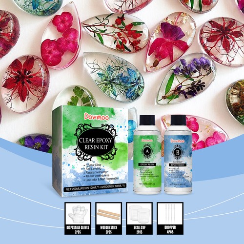 Crystal clear epoxy resin diy - crystal,