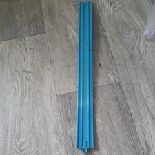 Tomy Trackmaster Thomas Plarail Long Curved Blue Track Straight 17” 