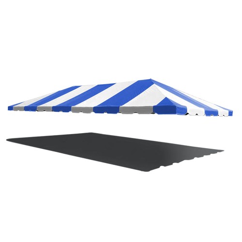 20x40 blue tent - , frame