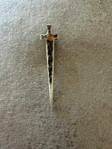 Vintage scottish dirk brooch - vintage,