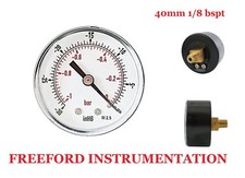 Vacuum Gauge -30*Hg & -1/0 Bar
