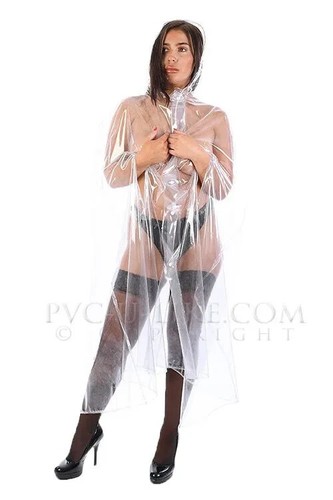 Cape pvc rain trans - rain,