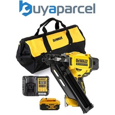 DeWalt XR DCN930P1 Cordless 18v Brushless 90mm Gasless Framing Nailer 1st Fix 