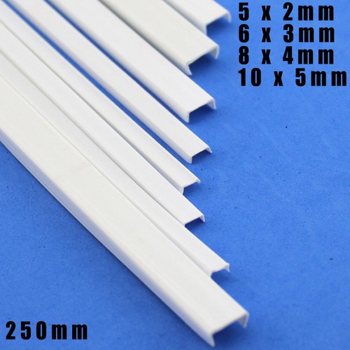Abs plastic strip channel - u,