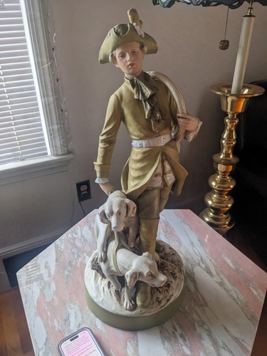 Rare antique bohemian 19th - 19th, /