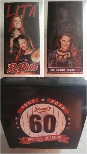 Wwe lita bobblehead - wwe, (amy