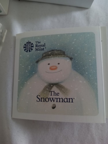 Royal mint 2018 - uk, snowman