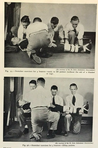 Vintage john ambulance - st,