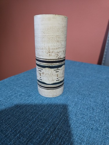 Troika cylinder vase signed - troika,