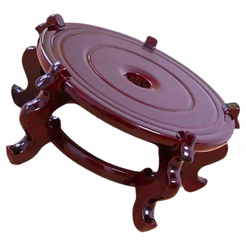 Wooden plant pot stand - pot,