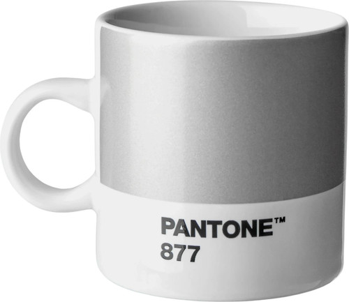Pantone espresso cup silver - cup,