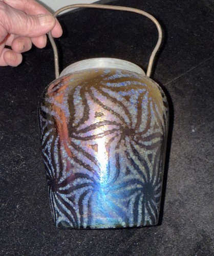 Antique loetz glass c1920 - antique,