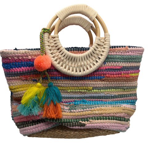 Unbranded woven tote bag - unbranded,